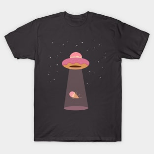 Donut Alien Abduction T-Shirt